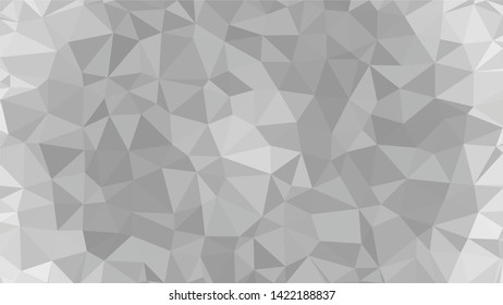 White Polygonal Mosaic Background, Low Poly Style, Vector illustration, Business Design Templates