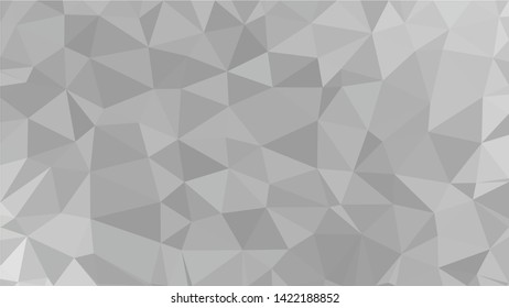 White Polygonal Mosaic Background, Low Poly Style, Vector illustration, Business Design Templates