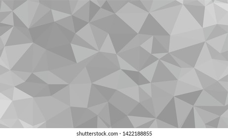 White Polygonal Mosaic Background, Low Poly Style, Vector illustration, Business Design Templates