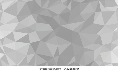 White Polygonal Mosaic Background, Low Poly Style, Vector illustration, Business Design Templates