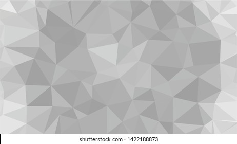 White Polygonal Mosaic Background, Low Poly Style, Vector illustration, Business Design Templates