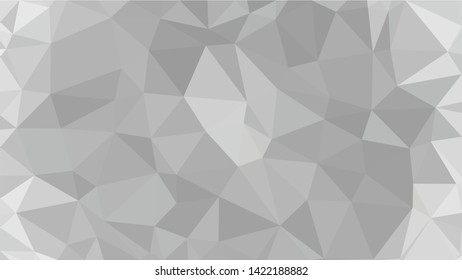 White Polygonal Mosaic Background, Low Poly Style, Vector illustration, Business Design Templates