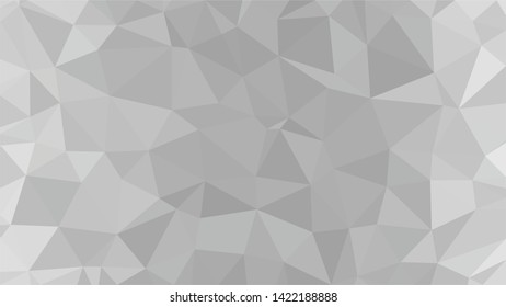 White Polygonal Mosaic Background, Low Poly Style, Vector illustration, Business Design Templates