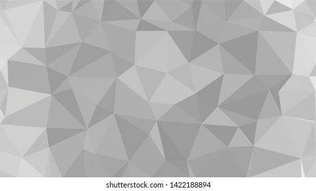 White Polygonal Mosaic Background, Low Poly Style, Vector illustration, Business Design Templates