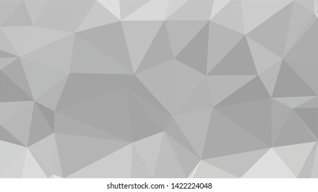 White Polygonal Mosaic Background, Low Poly Style, Vector illustration, Business Design Templates