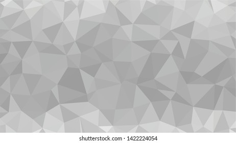 White Polygonal Mosaic Background, Low Poly Style, Vector illustration, Business Design Templates