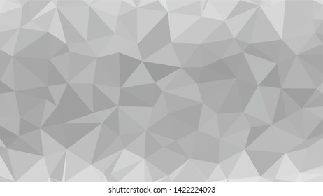 White Polygonal Mosaic Background, Low Poly Style, Vector illustration, Business Design Templates
