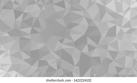 White Polygonal Mosaic Background, Low Poly Style, Vector illustration, Business Design Templates