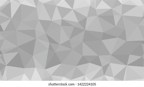 White Polygonal Mosaic Background, Low Poly Style, Vector illustration, Business Design Templates