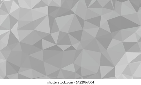 White Polygonal Mosaic Background, Low Poly Style, Vector illustration, Business Design Templates