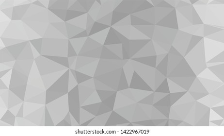 White Polygonal Mosaic Background, Low Poly Style, Vector illustration, Business Design Templates