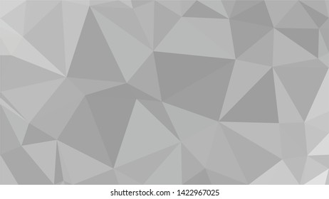 White Polygonal Mosaic Background, Low Poly Style, Vector illustration, Business Design Templates