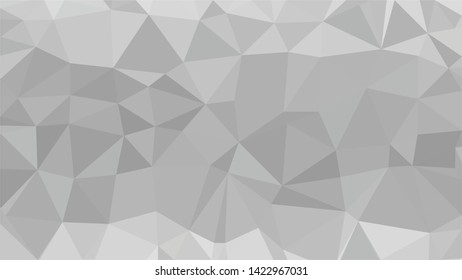 White Polygonal Mosaic Background, Low Poly Style, Vector illustration, Business Design Templates