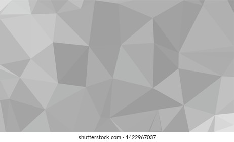 White Polygonal Mosaic Background, Low Poly Style, Vector illustration, Business Design Templates