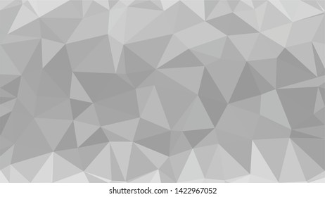 White Polygonal Mosaic Background, Low Poly Style, Vector illustration, Business Design Templates