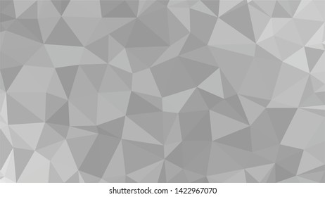 White Polygonal Mosaic Background, Low Poly Style, Vector illustration, Business Design Templates