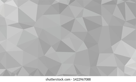 White Polygonal Mosaic Background, Low Poly Style, Vector illustration, Business Design Templates