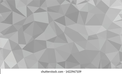 White Polygonal Mosaic Background, Low Poly Style, Vector illustration, Business Design Templates