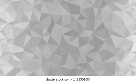 White Polygonal Mosaic Background, Low Poly Style, Vector illustration, Business Design Templates