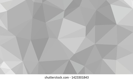 White Polygonal Mosaic Background, Low Poly Style, Vector illustration, Business Design Templates