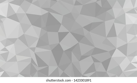 White Polygonal Mosaic Background, Low Poly Style, Vector illustration, Business Design Templates
