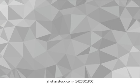 White Polygonal Mosaic Background, Low Poly Style, Vector illustration, Business Design Templates