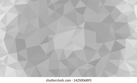 White Polygonal Mosaic Background, Low Poly Style, Vector illustration, Business Design Templates