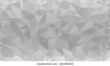 White Polygonal Mosaic Background, Low Poly Style, Vector illustration, Business Design Templates