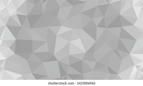 White Polygonal Mosaic Background, Low Poly Style, Vector illustration, Business Design Templates