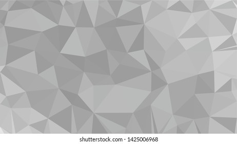 White Polygonal Mosaic Background, Low Poly Style, Vector illustration, Business Design Templates