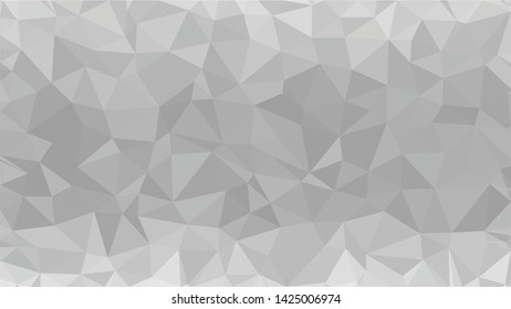 White Polygonal Mosaic Background, Low Poly Style, Vector illustration, Business Design Templates