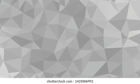 White Polygonal Mosaic Background, Low Poly Style, Vector illustration, Business Design Templates