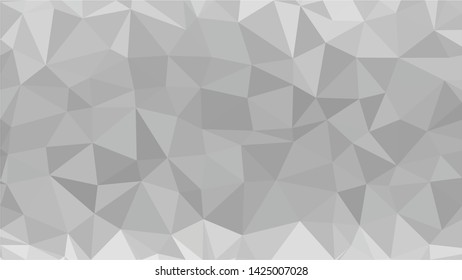 White Polygonal Mosaic Background, Low Poly Style, Vector illustration, Business Design Templates