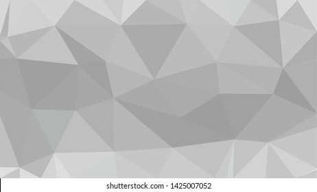 White Polygonal Mosaic Background, Low Poly Style, Vector illustration, Business Design Templates