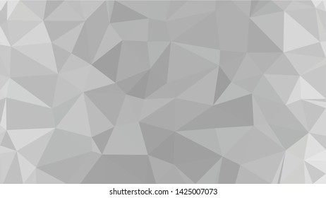 White Polygonal Mosaic Background, Low Poly Style, Vector illustration, Business Design Templates