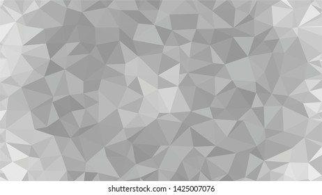 White Polygonal Mosaic Background, Low Poly Style, Vector illustration, Business Design Templates