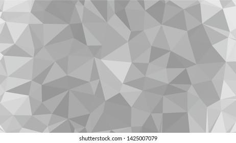 White Polygonal Mosaic Background, Low Poly Style, Vector illustration, Business Design Templates