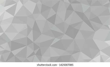 White Polygonal Mosaic Background, Low Poly Style, Vector illustration, Business Design Templates