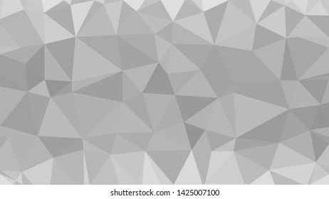 White Polygonal Mosaic Background, Low Poly Style, Vector illustration, Business Design Templates