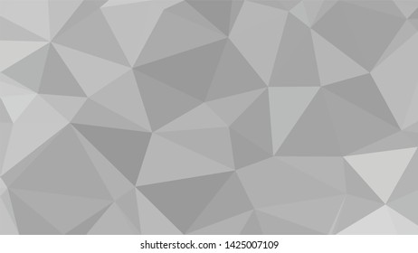 White Polygonal Mosaic Background, Low Poly Style, Vector illustration, Business Design Templates
