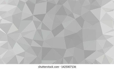 White Polygonal Mosaic Background, Low Poly Style, Vector illustration, Business Design Templates
