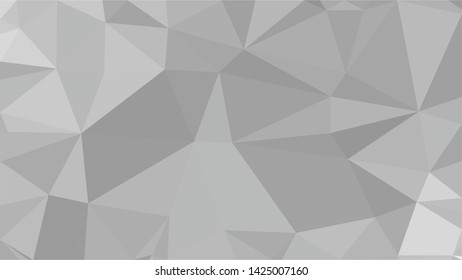 White Polygonal Mosaic Background, Low Poly Style, Vector illustration, Business Design Templates