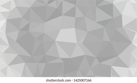 White Polygonal Mosaic Background, Low Poly Style, Vector illustration, Business Design Templates