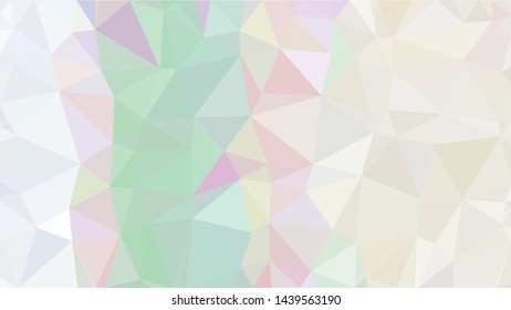 White Polygonal Mosaic Background, Low Poly Style, Vector illustration, Business Design Templates