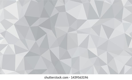 White Polygonal Mosaic Background, Low Poly Style, Vector illustration, Business Design Templates