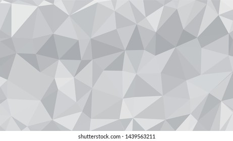 White Polygonal Mosaic Background, Low Poly Style, Vector illustration, Business Design Templates