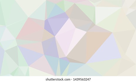 White Polygonal Mosaic Background, Low Poly Style, Vector illustration, Business Design Templates