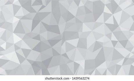 White Polygonal Mosaic Background, Low Poly Style, Vector illustration, Business Design Templates
