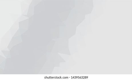 White Polygonal Mosaic Background, Low Poly Style, Vector illustration, Business Design Templates