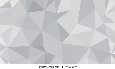 White Polygonal Mosaic Background, Low Poly Style, Vector illustration, Business Design Templates